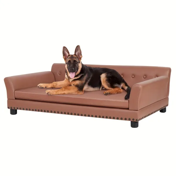 Practical Upholstered Pet Sofa for Professional and Home Use in Pet Care
