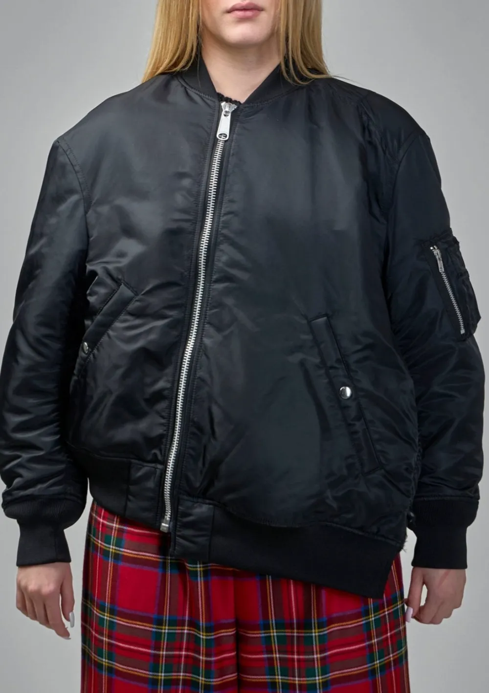 Lightweight Contemporary Bomber Jacket