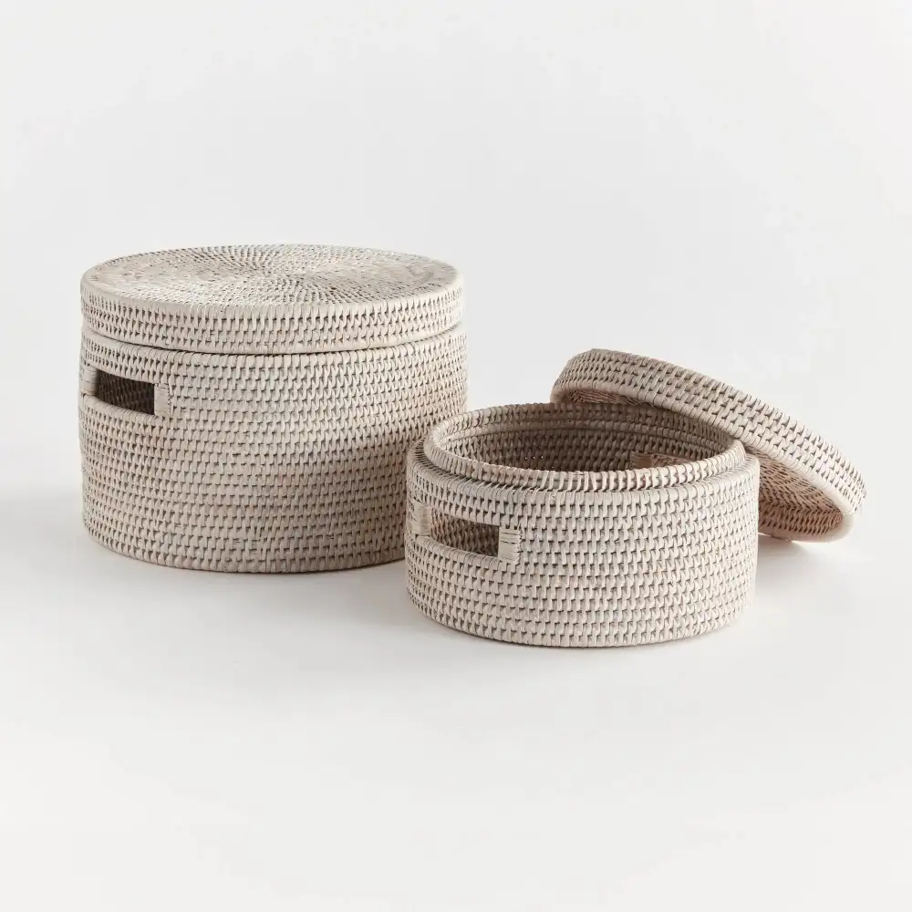 Classic Rattan Decorative Storage Box