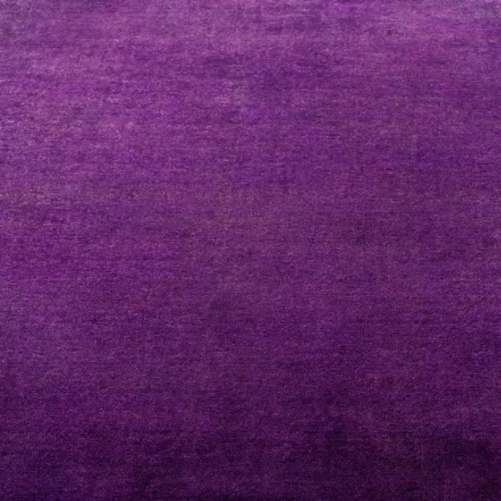 Hand-Loomed Wool Fringe Round Carpet