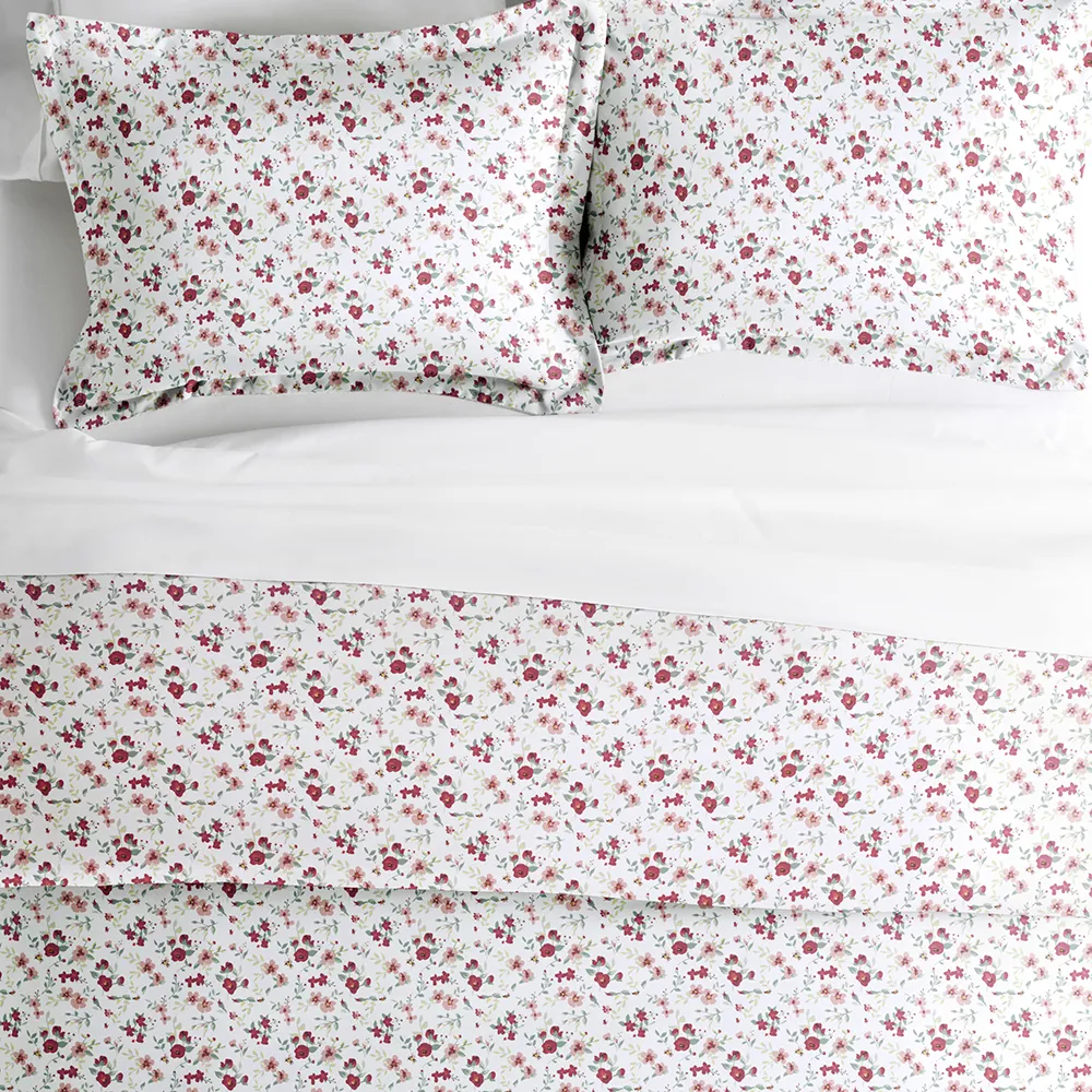 Blossoms Pattern Duvet Cover Set