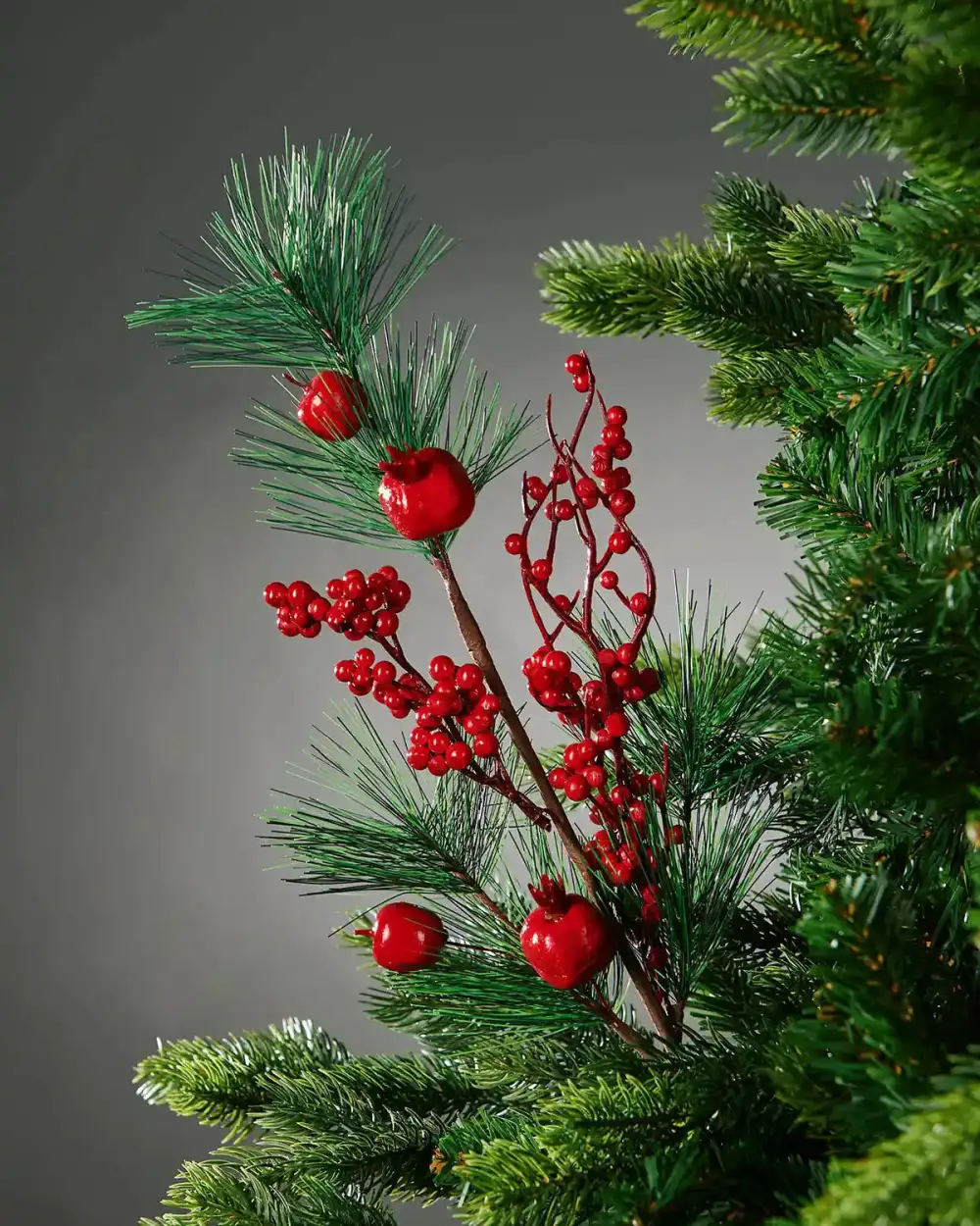 Berry Pine Fruit Decorative Pick