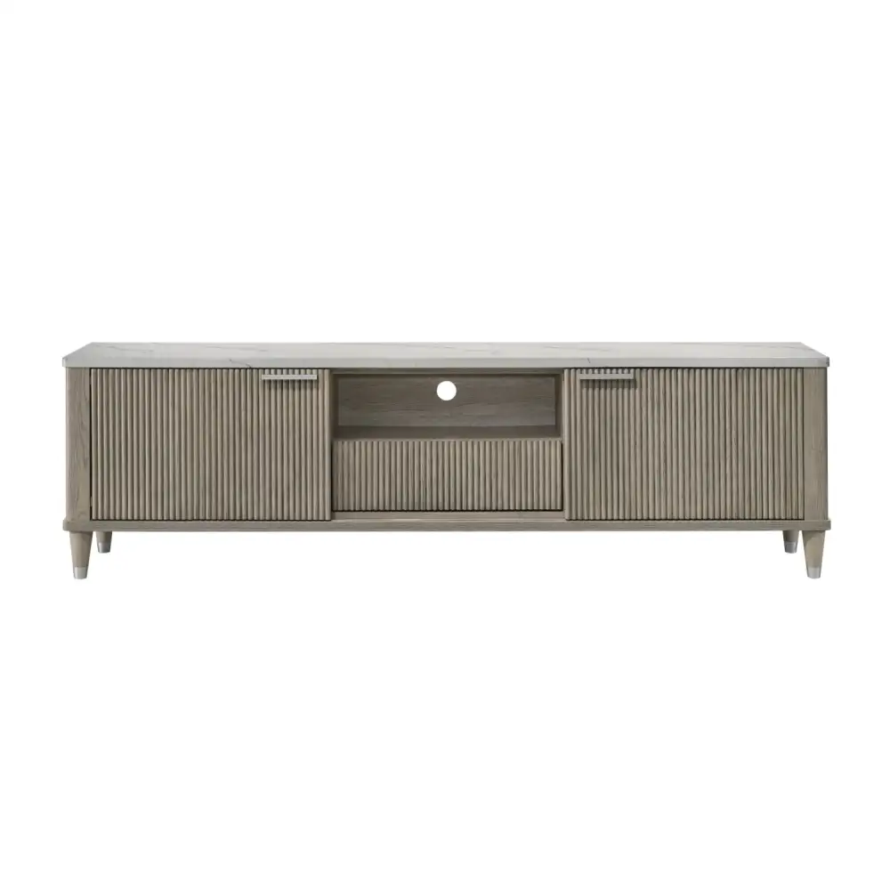 Faux Marble Top Tv Stand