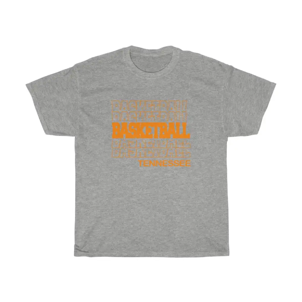 Basketball Tennessee in Modern Stacked Lettering