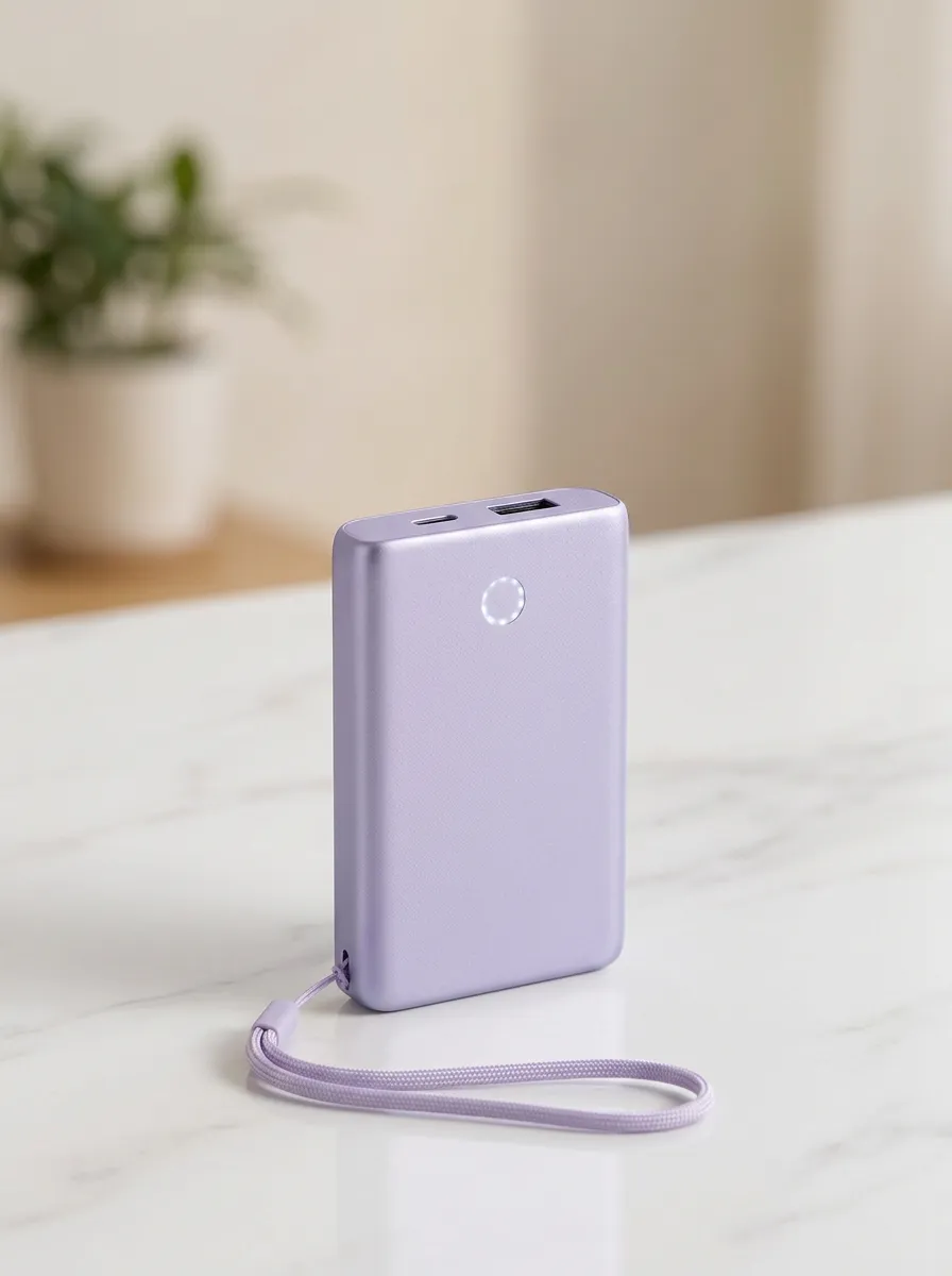 Lavender Power Bank