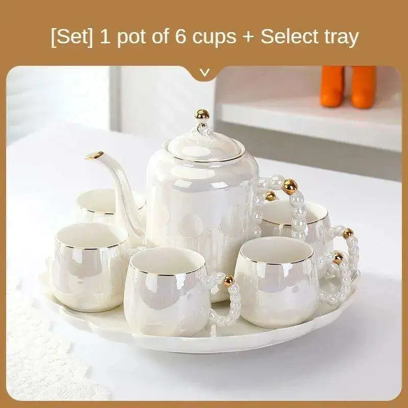 Ceramic Pearl Cup Set