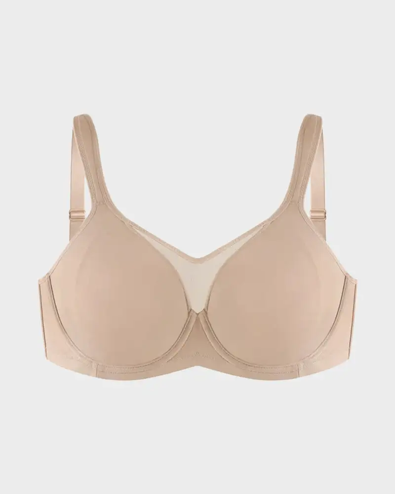 Plus Size Cooling Full Coverage Minimizer Bra