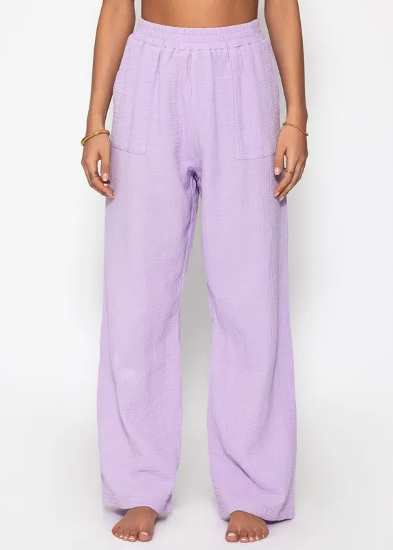 Lilac Everyday Pants