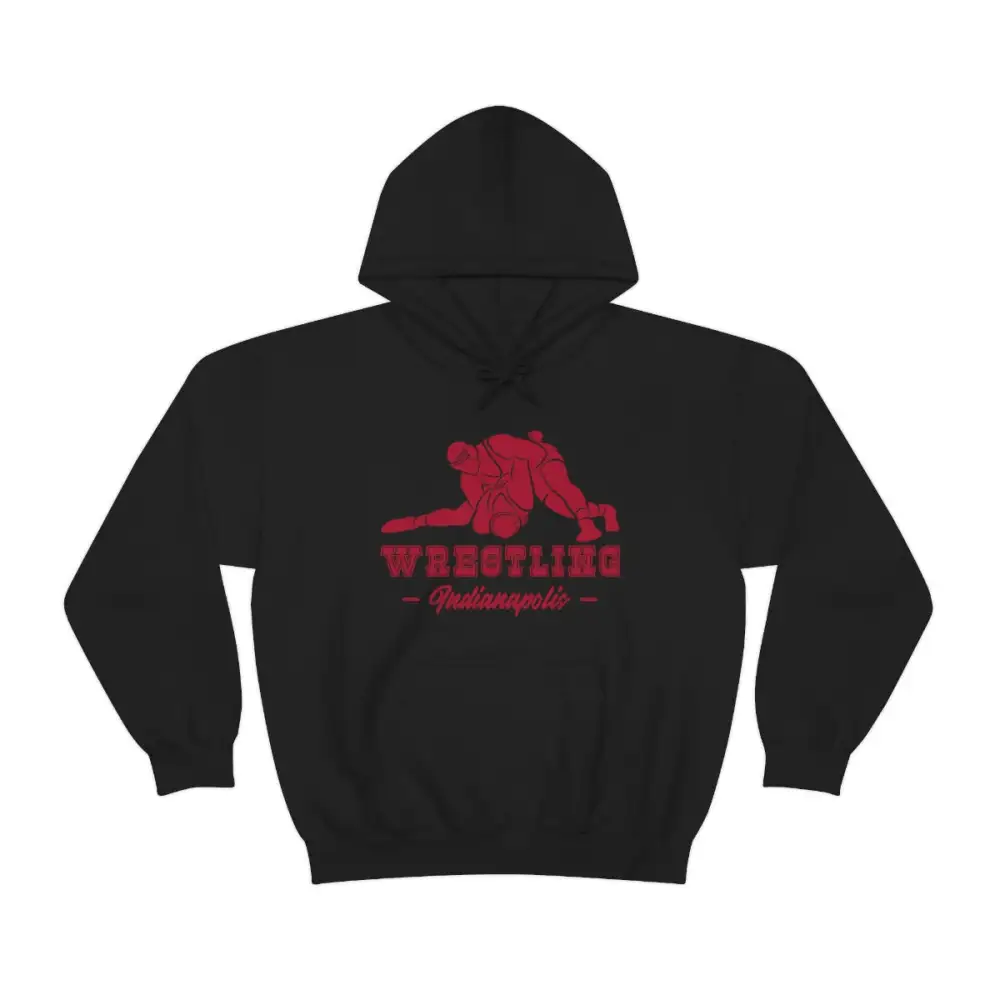Fan Style Wrestling Graphic Pullover Hoodie