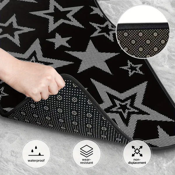 4 Pcs Star Pattern Car Floor Mat