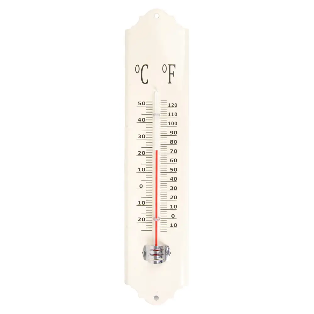 Enamel Garden Wall Thermometer