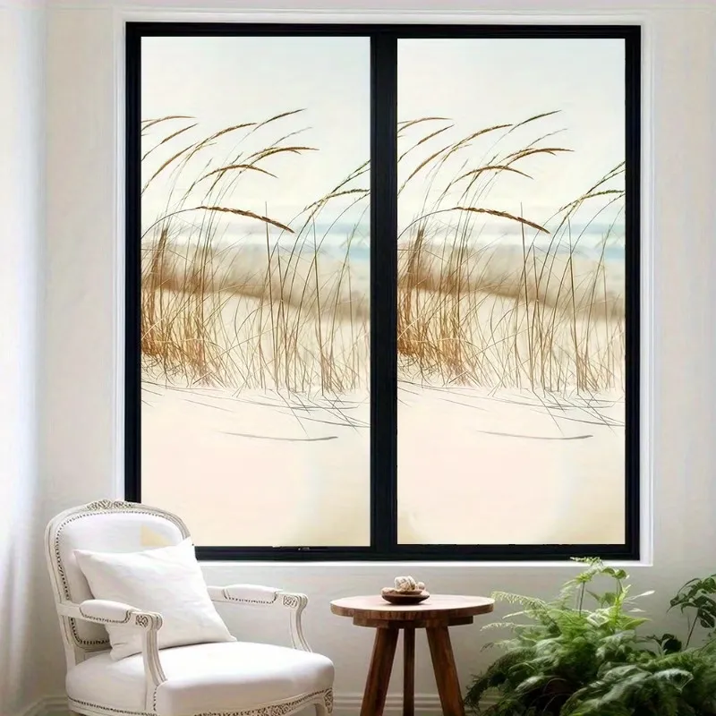 Reed Pattern Privacy Window Film