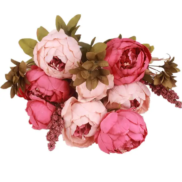 Room Artificial Peony Bouquet