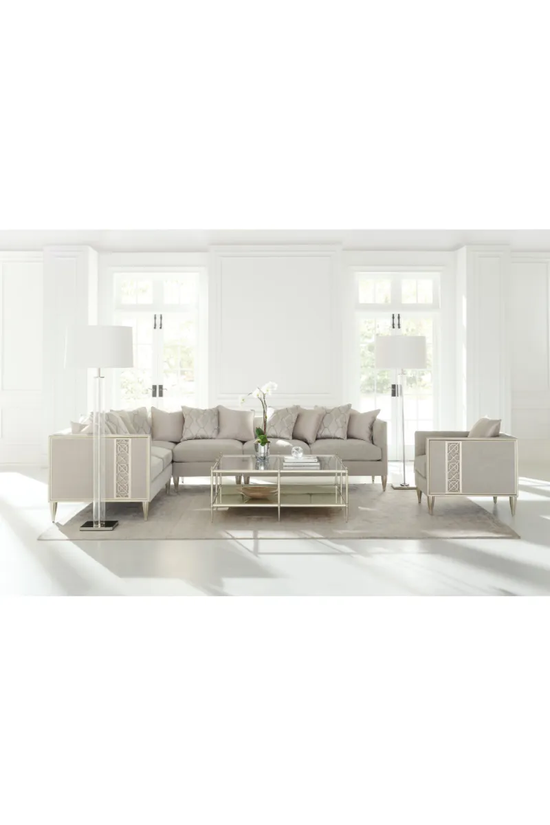 Textured Sectional Sectional Sofa