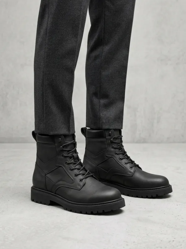 Unisex Tactical Style Print Work Boots