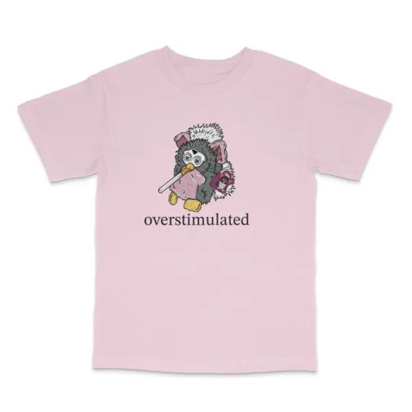 Overloaded Mood Graphic Cotton Tee