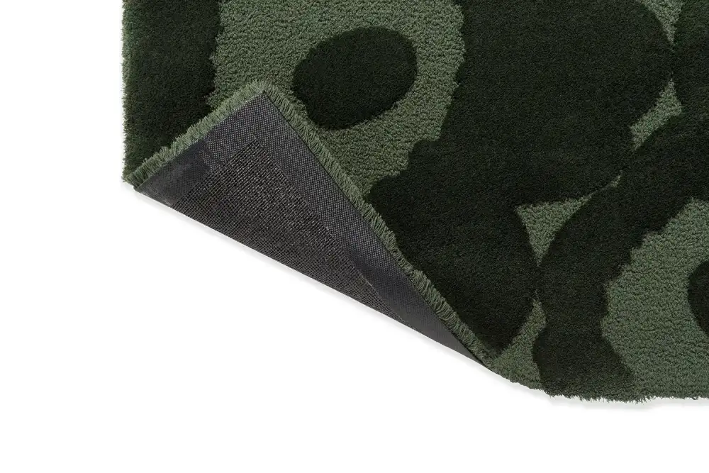 Wool Tufted Floral Layered Area Rug