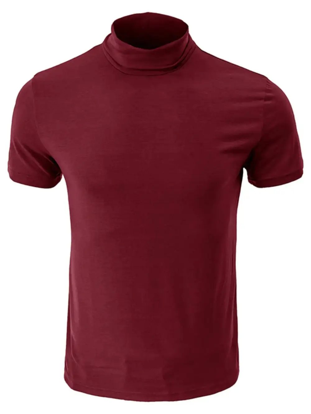 Everyday Mock Neck Short Sleeve Tee