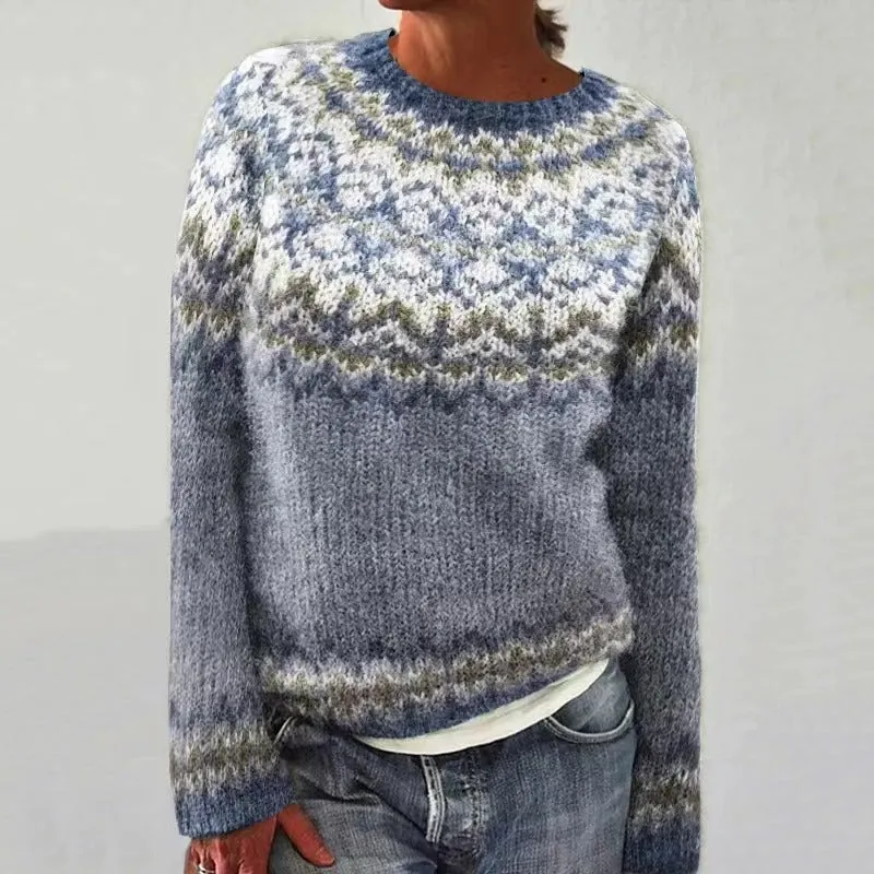 Winter Textured Style Sweater