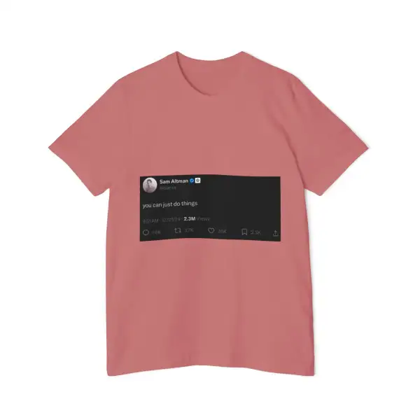 Painterly Motif Relaxed Crew Tee