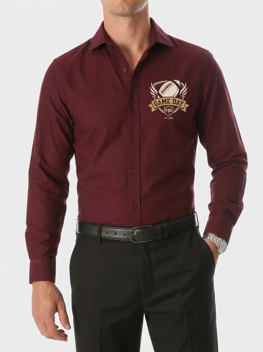 Football Graphic Casual Shirt
