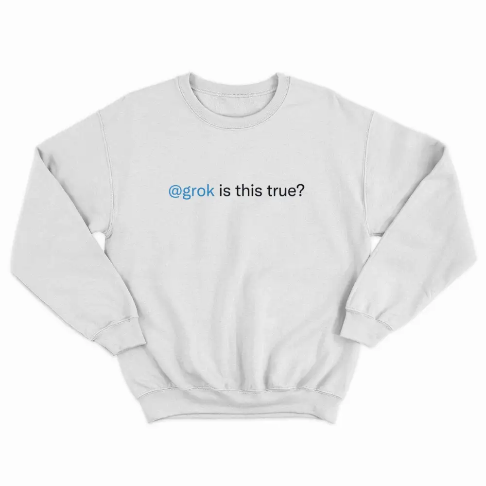 Simple Text Casual Fleece Sweatshirt