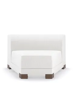 Modular Chenille Lounge Chair