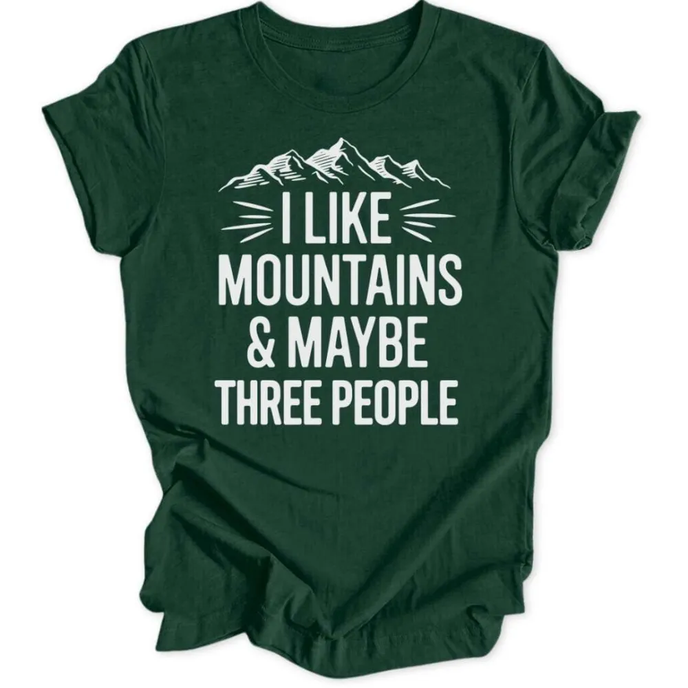 Mountains & 3 Women's T-Shirt
