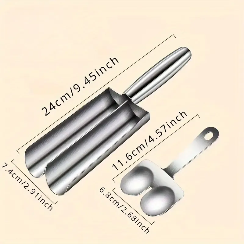 Stainless Steel Meatball & Falafel Maker Set