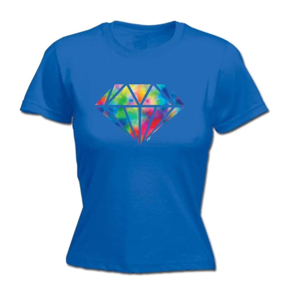 Acid Diamond Graphic Fitted Tee