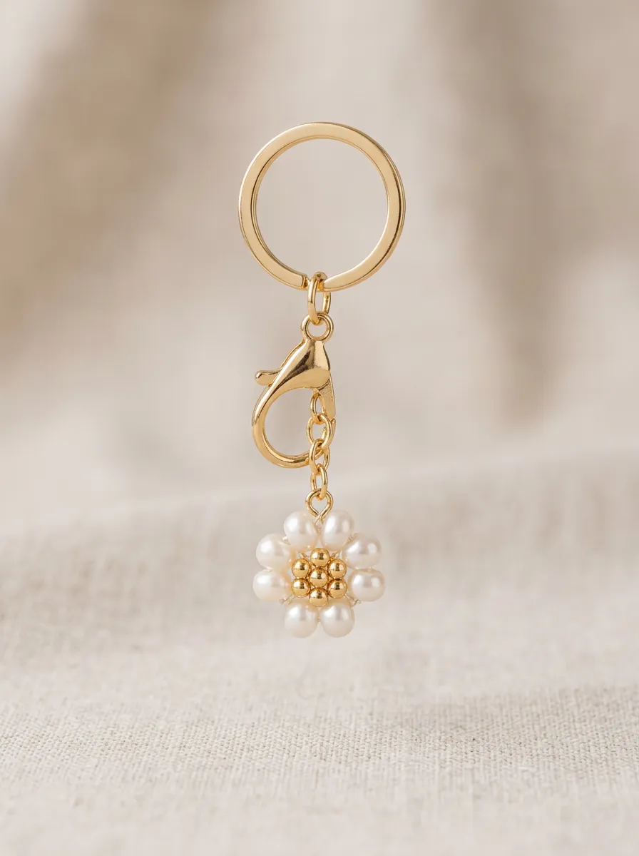 Floral Elegant Gift Keychain