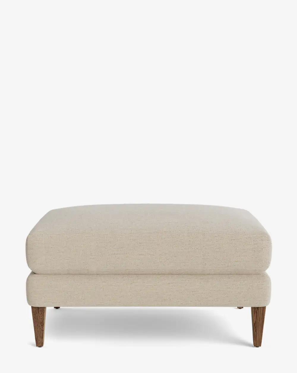 Modern Oak Ottoman