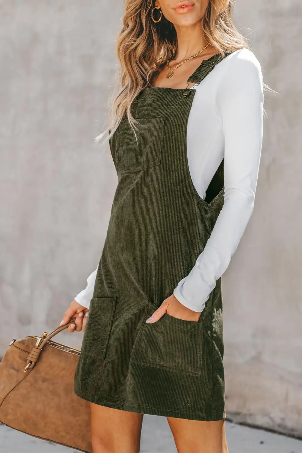 Street Ready Pocket Detail Mini Dress