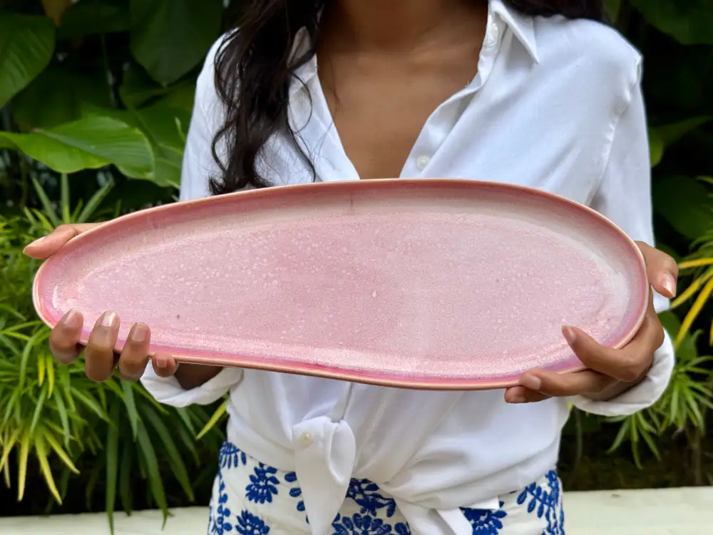 Organic Freeform Serving Platter