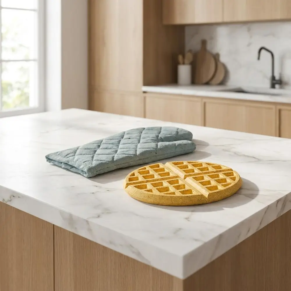 Concrete Waffle Trivet