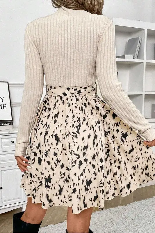 Ribbed Midi Dress