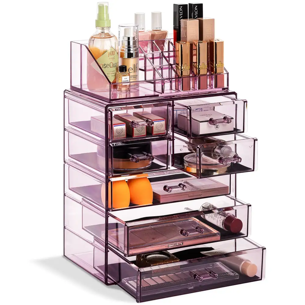 Transparent PC Makeup Organizer
