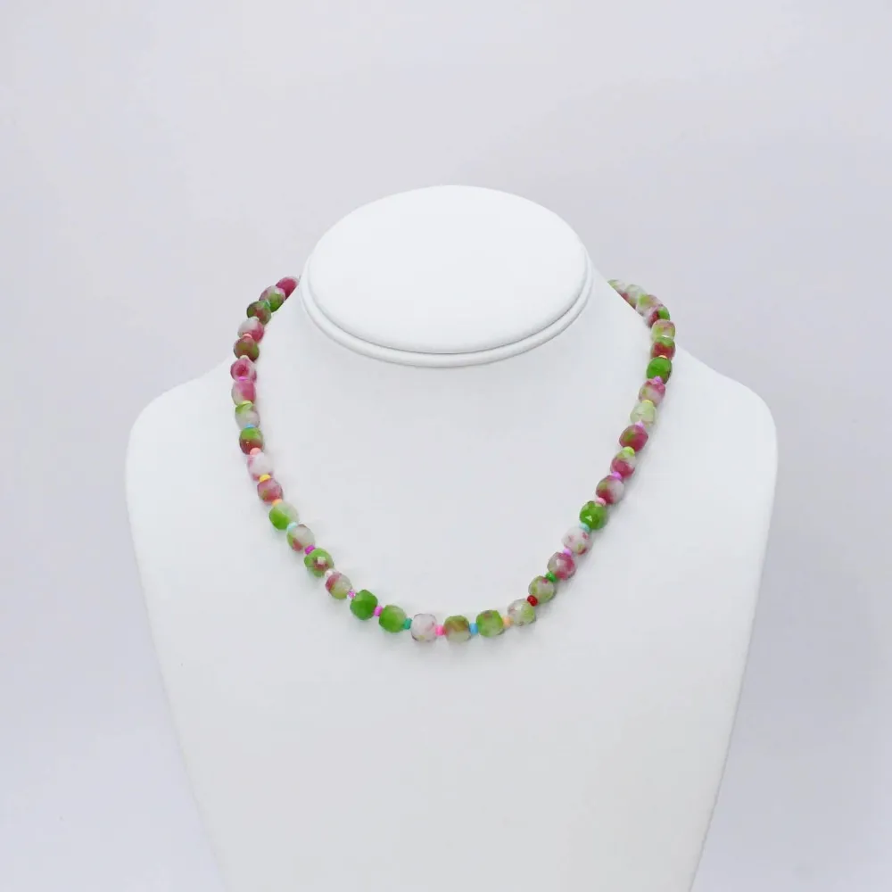 Camo Girly Gemsto Necklace