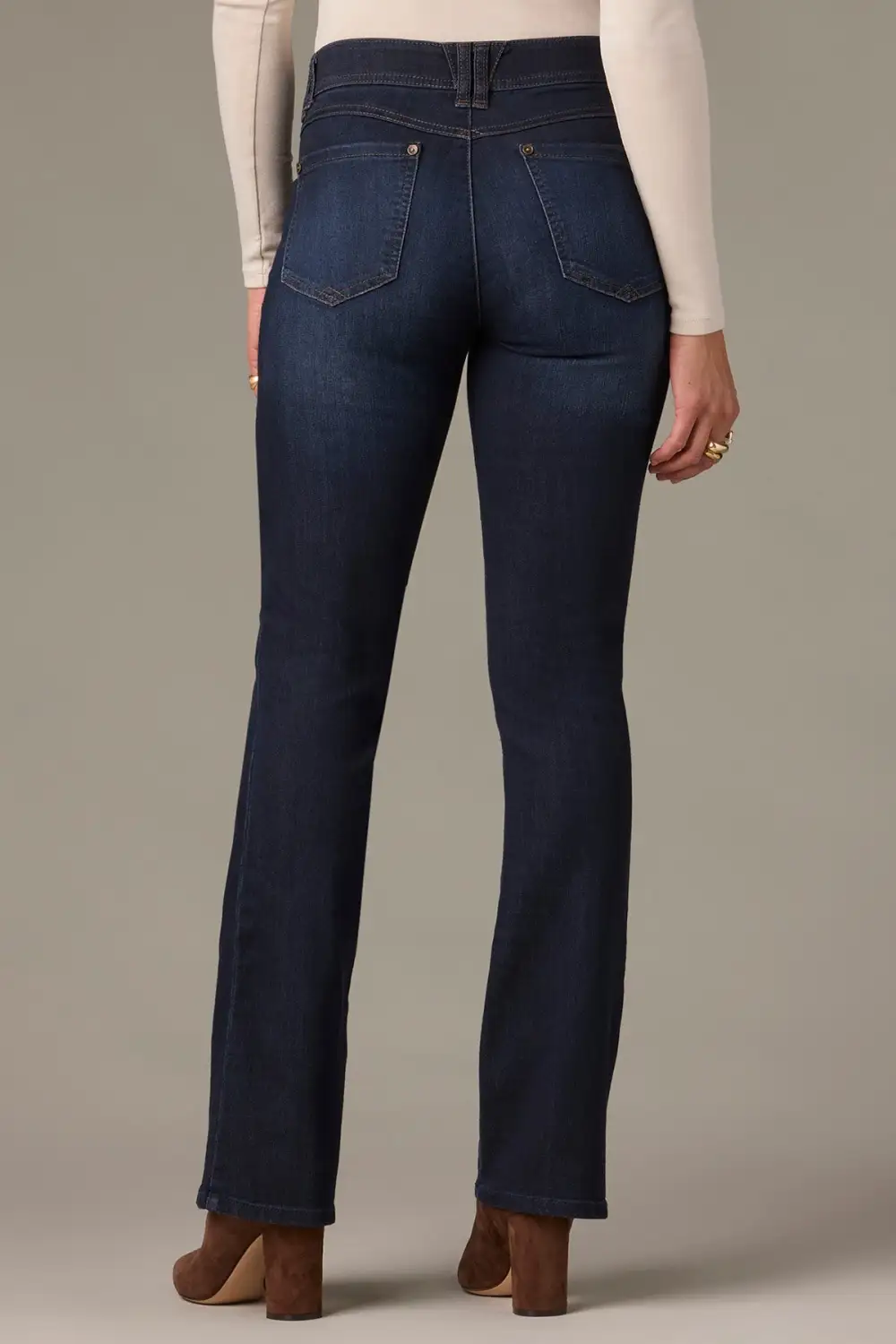 Mid Rise Bootcut Jeans