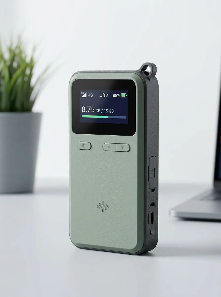 Minimal Portable WiFi Hotspot