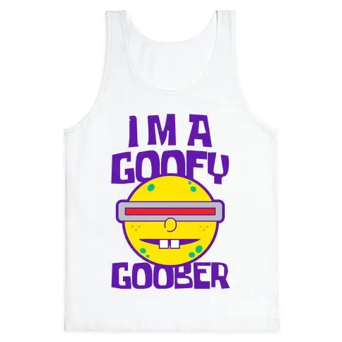 Goofy Mood Graphic Tank Top