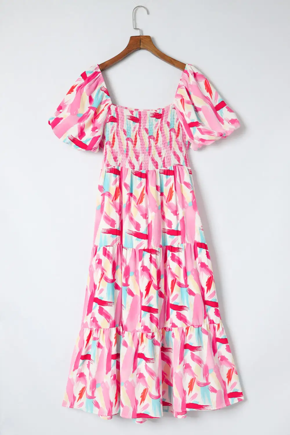 Clean Tie Waist Tie Detail Dress