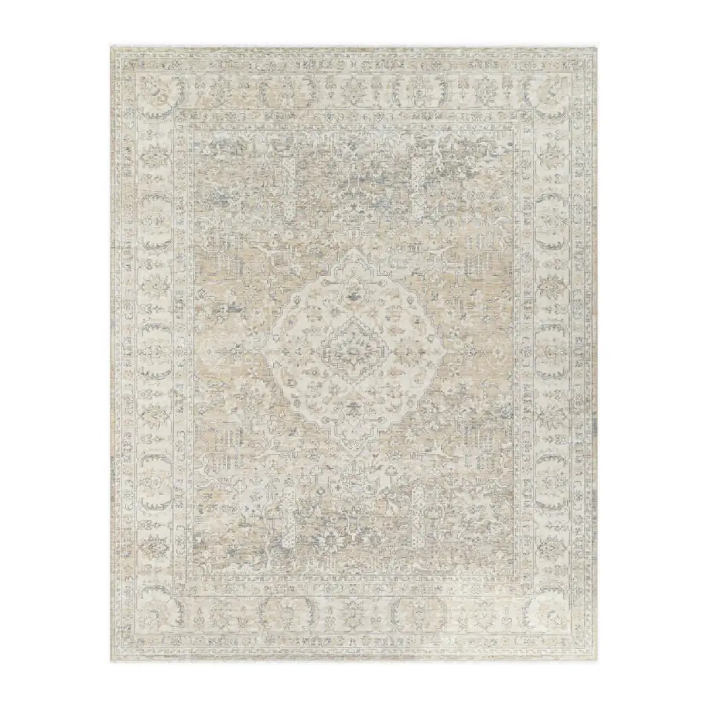 Wool Floral Print Carpet