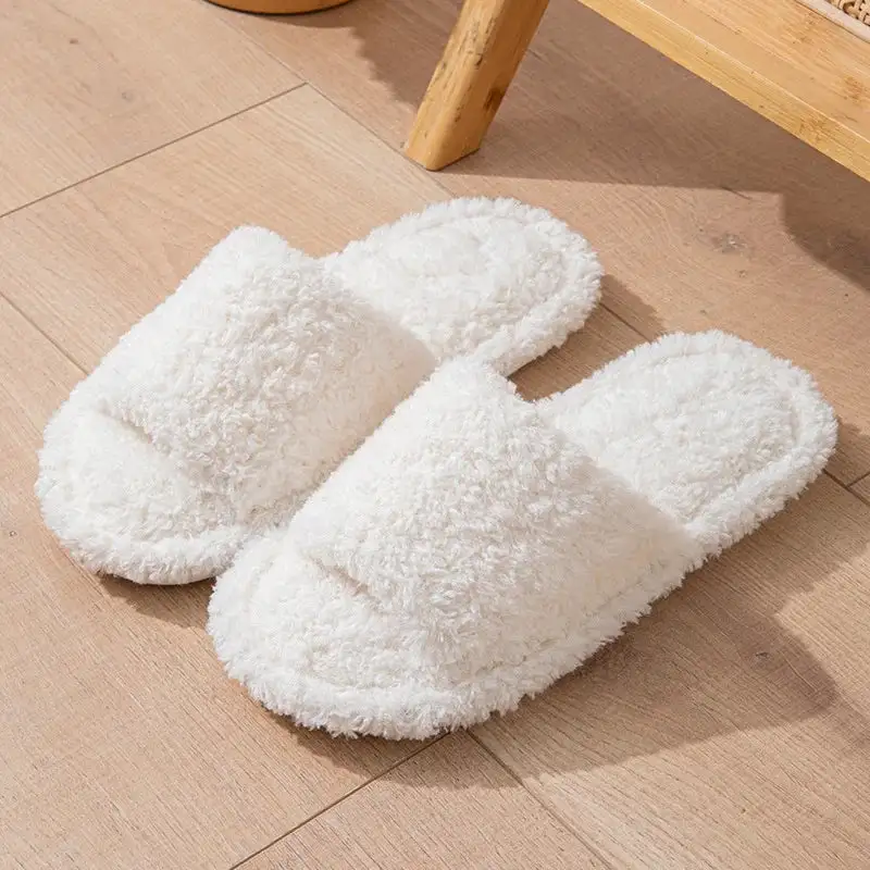 Effortless Plush Home Slippers