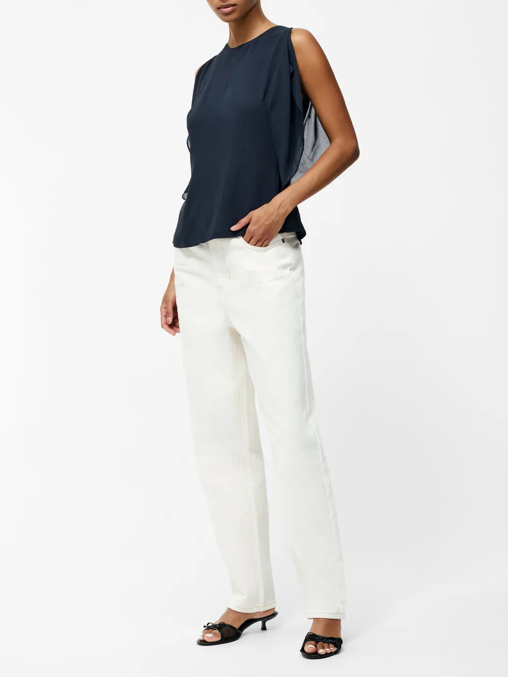 Casual All-Match Solid Color Sleeveless Top