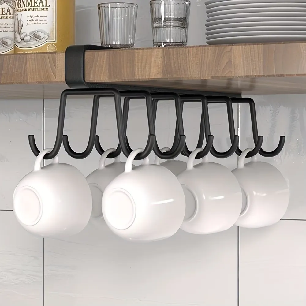 Under-Cabinet Mug Rack