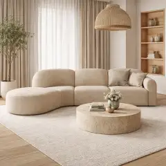 Relaxed Curved Sofa
