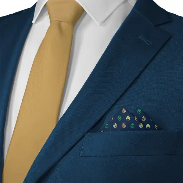 Sophisticated Timeless Novelty Food And Drink Motif Pocket Square