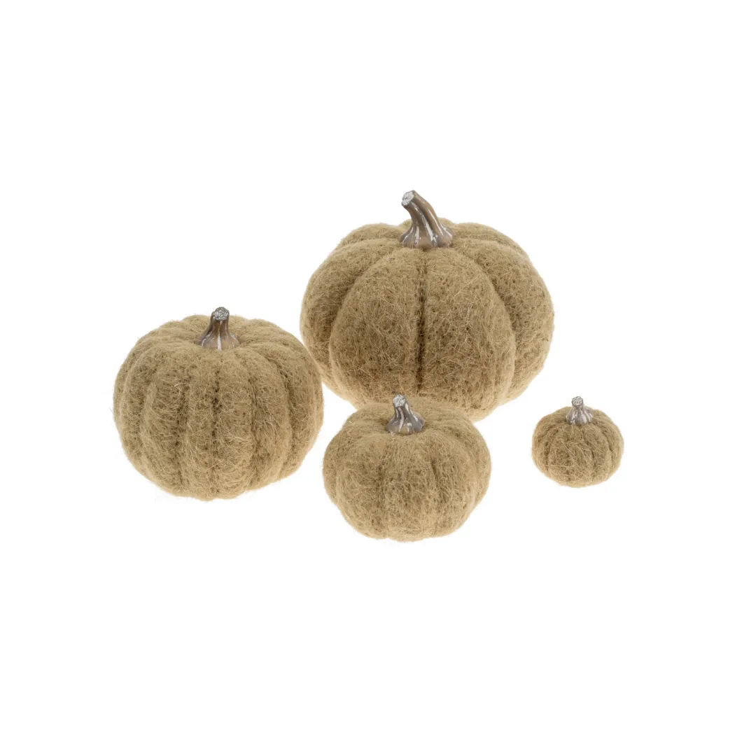 Contemporary Pumpkin Motif Decorative Pumpkin Ornament