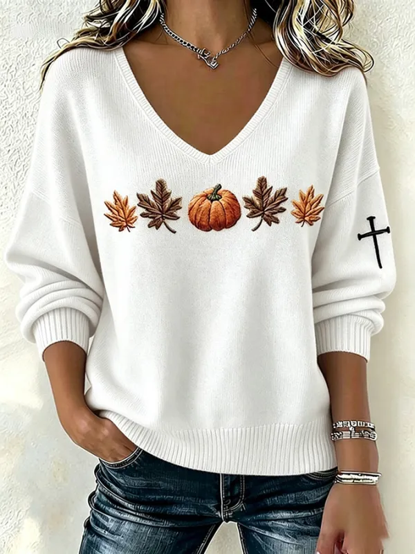 Women's Casual Striped Sunset Cotton Casual Top